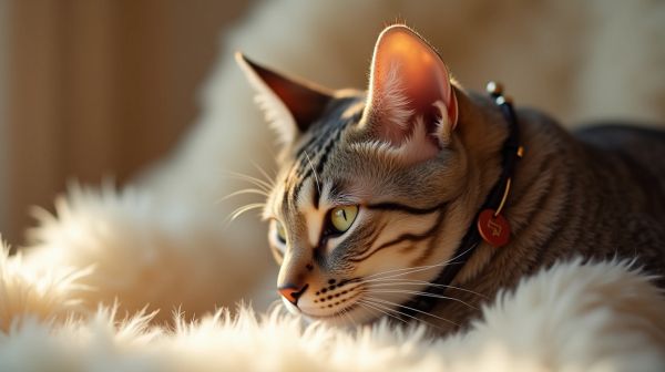 Collier pour chat : sécurité et confort avant tout