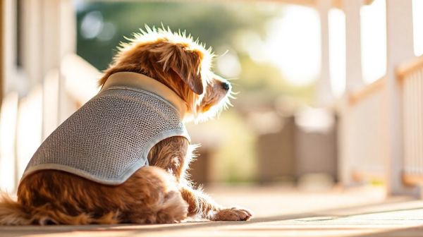 Top 5 gilets rafraîchissants pour débattre la chaleur des chiens